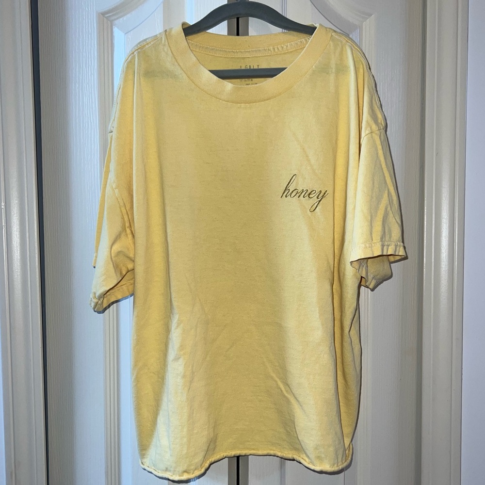 John Galt Brandy Melville “Honey” Tee Shirt